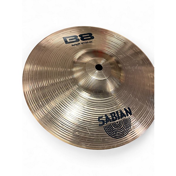 Used SABIAN 10in B8 Splash Cymbal