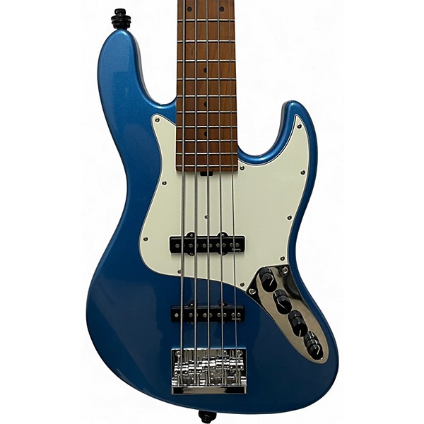 Used Sadowsky Guitars metro express 5 electric blue Electric Bass Guitar