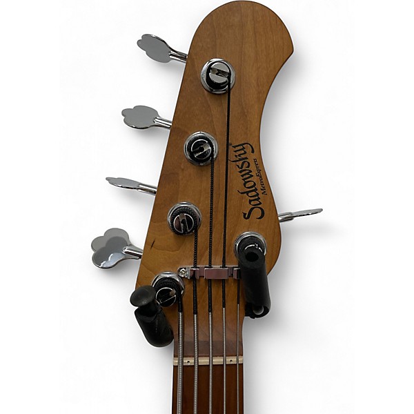 Used Sadowsky Guitars metro express 5 electric blue Electric Bass Guitar