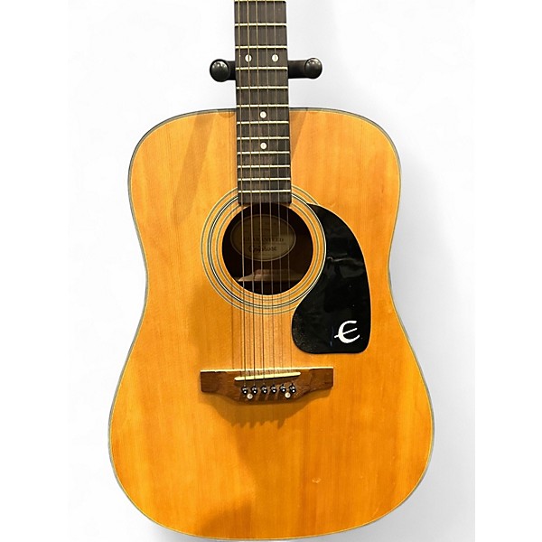 Used 2000s Epiphone PR200NS Natural Acoustic Guitar