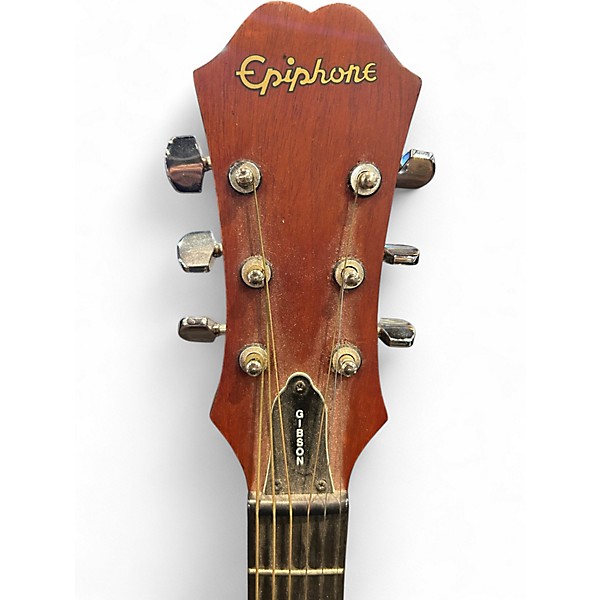 Used 2000s Epiphone PR200NS Natural Acoustic Guitar