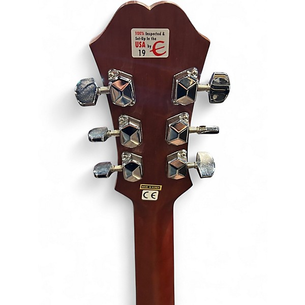 Used 2000s Epiphone PR200NS Natural Acoustic Guitar