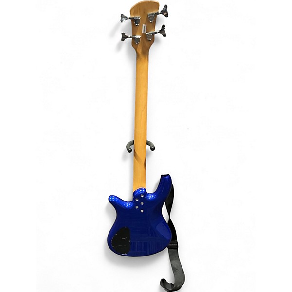 Used Spector Performer 4 Blue Electric Bass Guitar