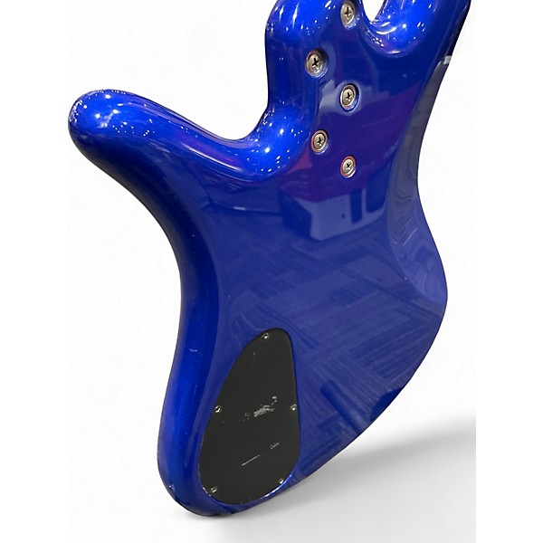 Used Spector Performer 4 Blue Electric Bass Guitar