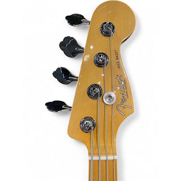 Used Fender American Professional II Jazz Bass Olympic White Electric Bass Guitar