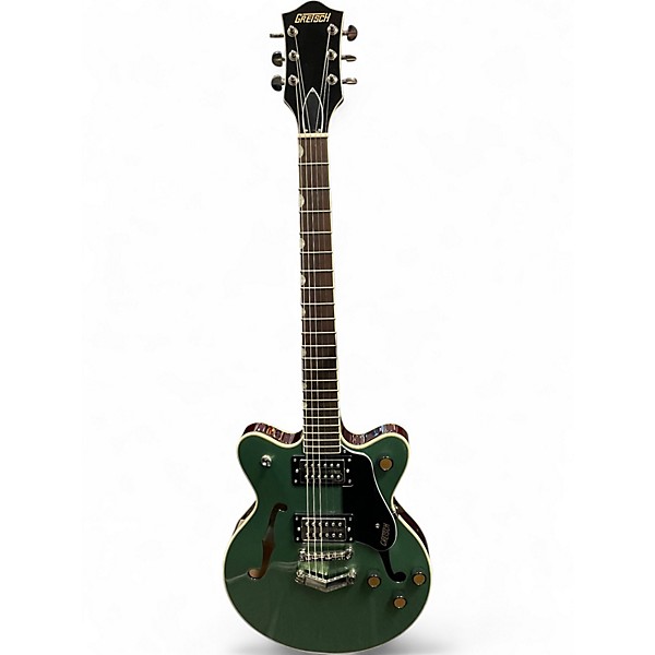 Used Gretsch Guitars G2655 Green Hollow Body Electric Guitar