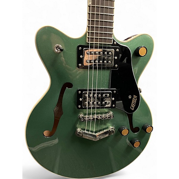 Used Gretsch Guitars G2655 Green Hollow Body Electric Guitar