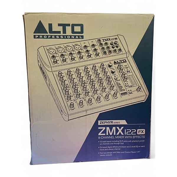 Used Alto ZMX122FX 8-Channel Unpowered Mixer