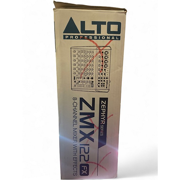 Used Alto ZMX122FX 8-Channel Unpowered Mixer