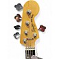 Used Squier Deluxe Jazz Bass Active V 5 String 2 Color Sunburst Electric Bass Guitar