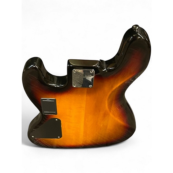 Used Squier Deluxe Jazz Bass Active V 5 String 2 Color Sunburst Electric Bass Guitar
