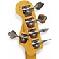 Used Squier Deluxe Jazz Bass Active V 5 String 2 Color Sunburst Electric Bass Guitar