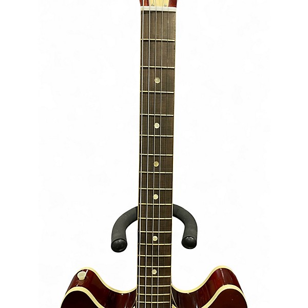 Vintage 1966 Harmony C72 2 Tone Sunburst Hollow Body Electric Guitar