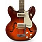 Vintage 1966 Harmony C72 2 Tone Sunburst Hollow Body Electric Guitar