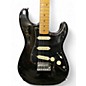 Vintage 1983 Fender 1983 Fender Stratocaster Two Knob Black Black Solid Body Electric Guitar