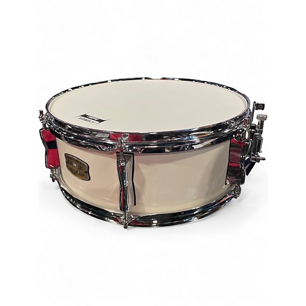 Used Yamaha 13X5 Stage Custom Snare Alpine White Drum