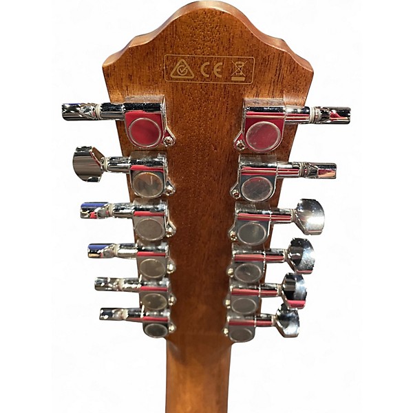 Used Ibanez AEG5012 Dark Violin Butst 12 String Acoustic Electric Guitar