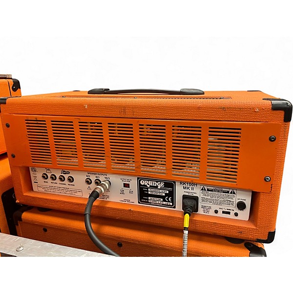 Used Orange Amplifiers Rockerverb RK100HTC MKII 100W Tube Guitar Amp Head