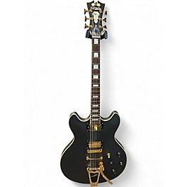 Used D'Angelico DELUXE GREY Hollow Body Electric Guitar