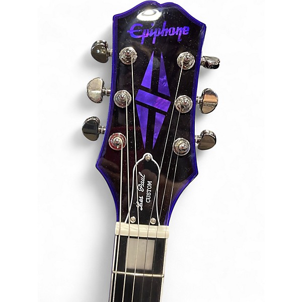 Used Epiphone Les Paul Custom WIDOW PURPLE BURST Solid Body Electric Guitar
