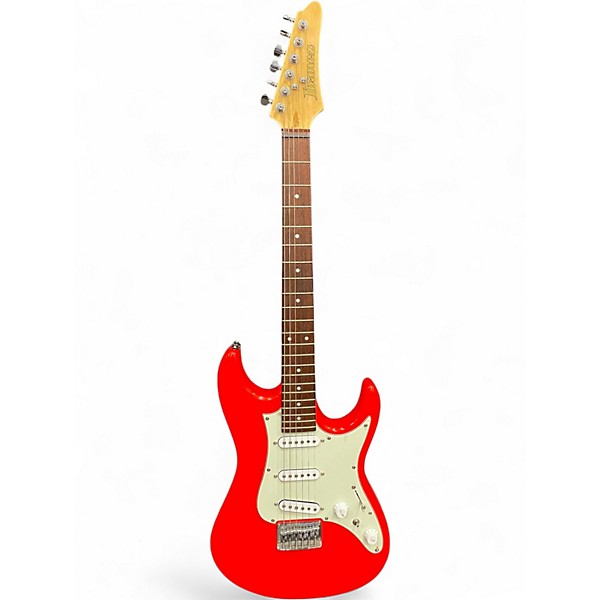 Used Ibanez AZES31 Fiesta Red Solid Body Electric Guitar