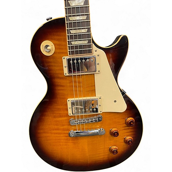 Used Gibson Les Paul Traditional 2 Color Sunburst Solid Body Electric Guitar