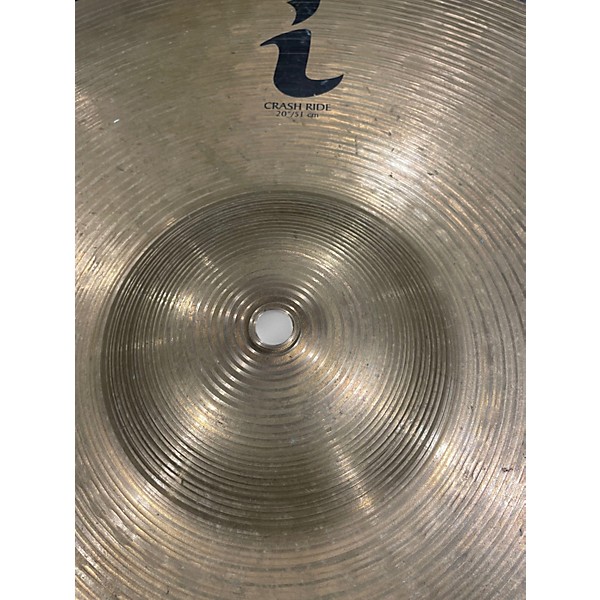 Used Zildjian 20in I SERIES CRASH RIDE Cymbal