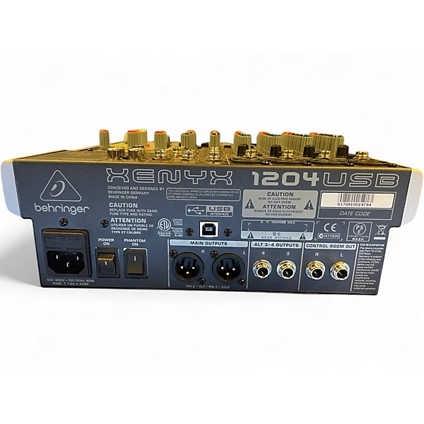Used Behringer Xenyx 1204USB Unpowered Mixer