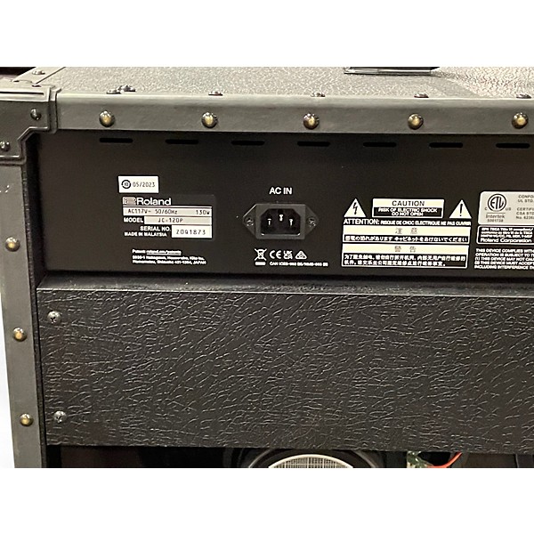 Used Roland JC120 Jazz Chorus 2x12 Guitar Combo Amp