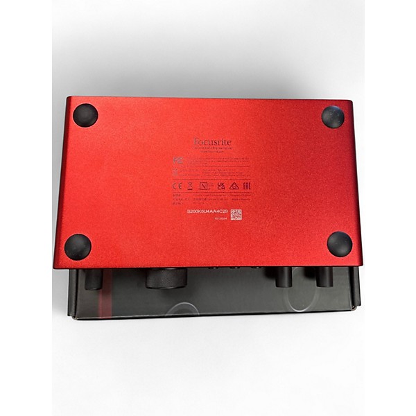 Used 2024 Focusrite Scarlett 2i2 4th Gen Audio Interface