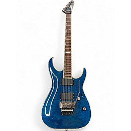 Used ESP LTD MH1000 BLUE Solid Body Electric Guitar