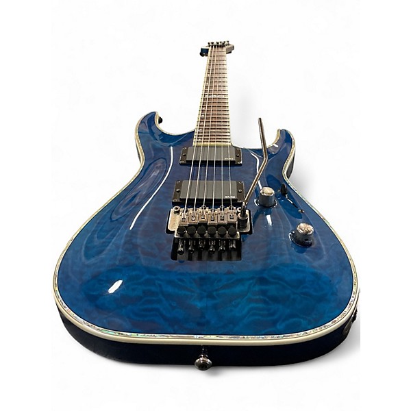Used ESP LTD MH1000 BLUE Solid Body Electric Guitar