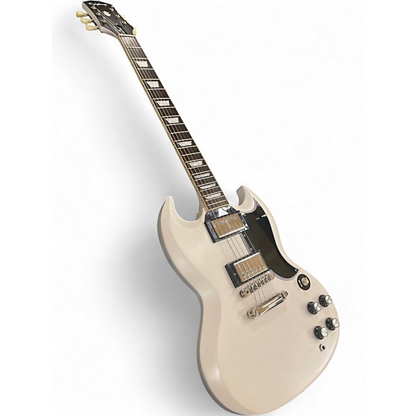 Used Epiphone 1961 LES PAUL SG STANDARD WHITE Solid Body Electric Guitar