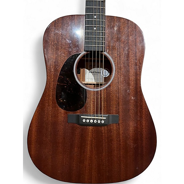 Used Martin D10E Mahogany Acoustic Electric Guitar