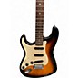 Used Squier Affinity Stratocaster Left Handed 2 Color Sunburst Electric Guitar