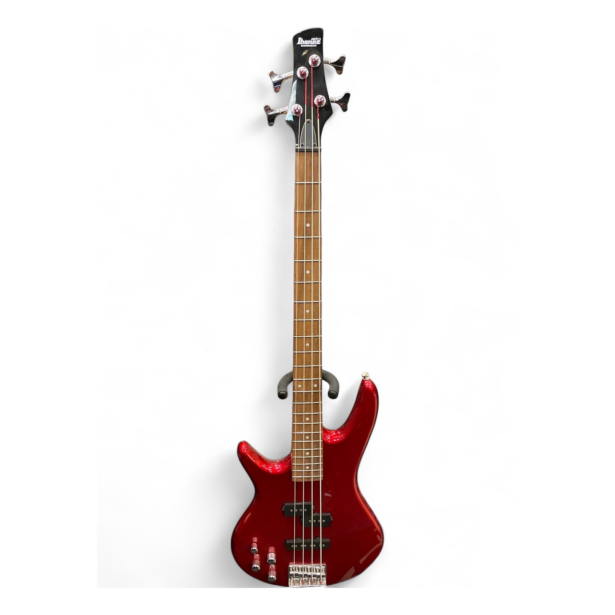 Used Ibanez GSR200L Metallic Red Electric Bass Guitar Metallic Red