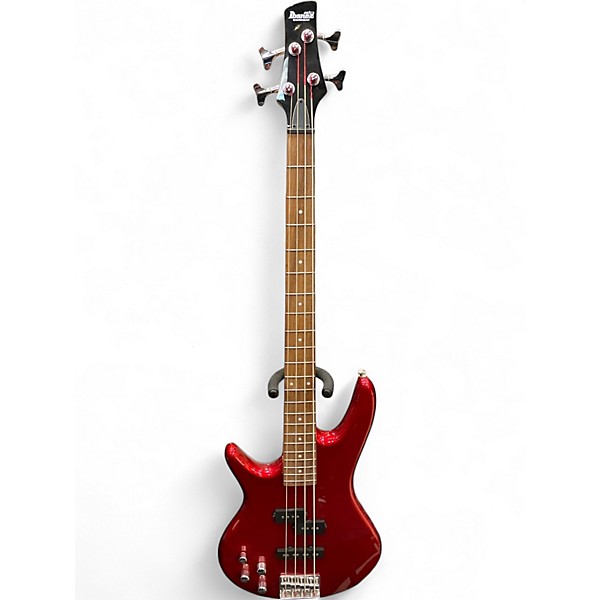 Used Ibanez GSR200L Metallic Red Electric Bass Guitar