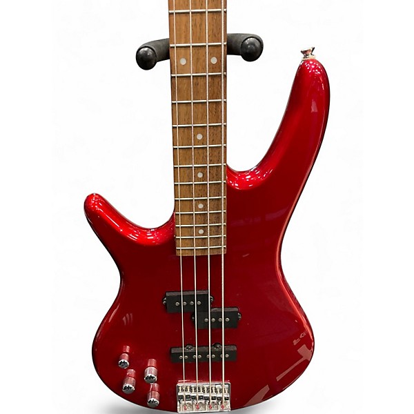 Used Ibanez GSR200L Metallic Red Electric Bass Guitar