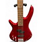 Used Ibanez GSR200L Metallic Red Electric Bass Guitar