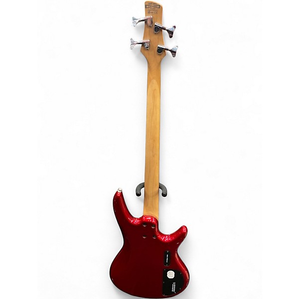 Used Ibanez GSR200L Metallic Red Electric Bass Guitar