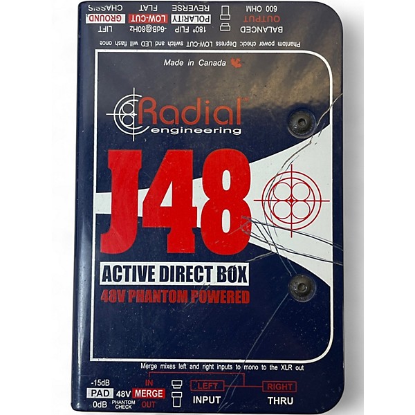 Used Radial Engineering J48 Direct Box