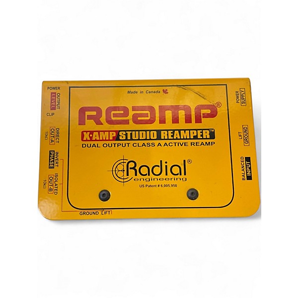 Used Radial Engineering X-AMP STUDIO REAMPER Direct Box