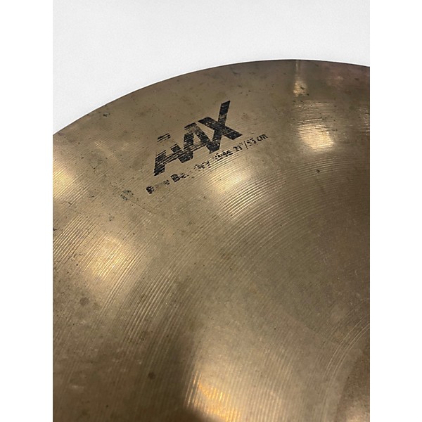 Used SABIAN 21in AAX Raw Bell Dry Ride Cymbal