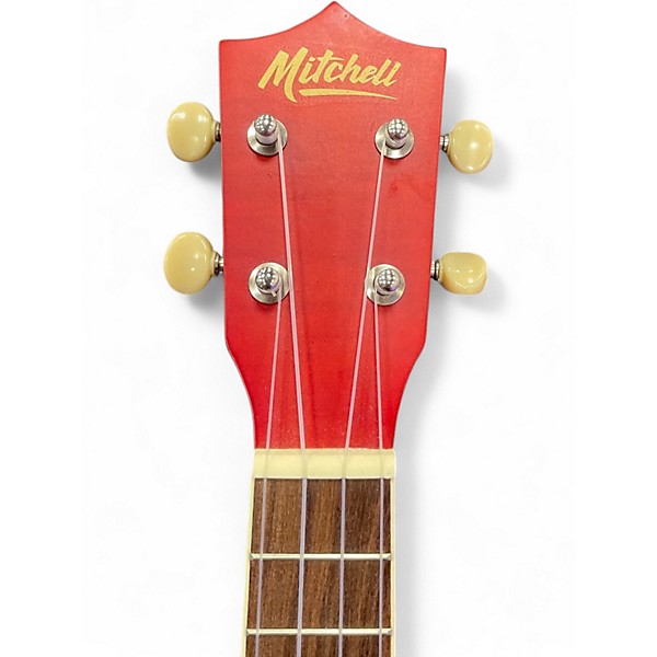 Used Mitchell mu45 Red Ukulele
