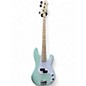 Used Squier Precision Bass Mint Green Electric Bass Guitar thumbnail