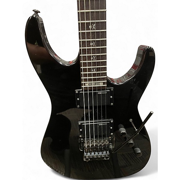 Used ESP LTD KH202 Kirk Hammett Signature Black Solid Body Electric Guitar