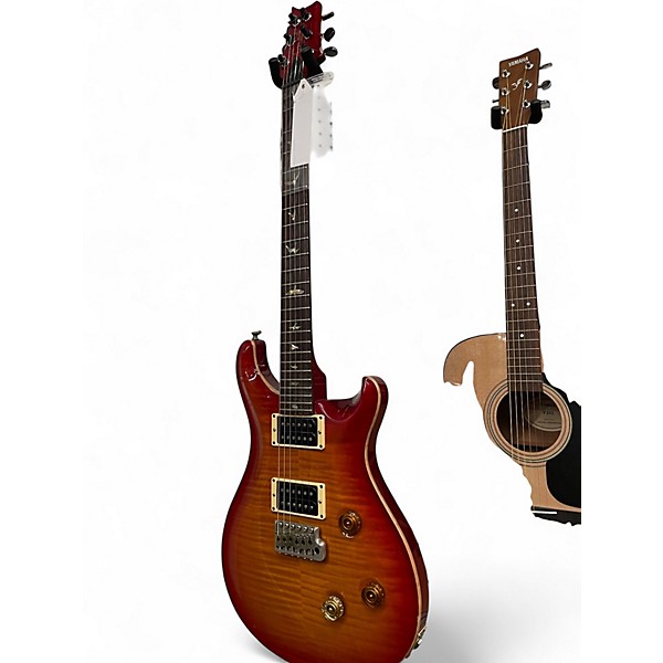 Used 2000 PRS Custom 24 10 Top 2 Tone Sunburst Solid Body Electric Guitar
