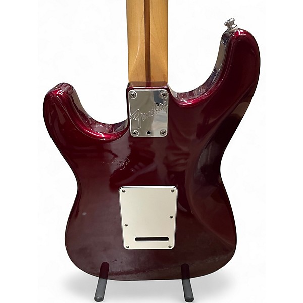 Used 1989 Fender American Standard Stratocaster Midnight Wine Solid Body Electric Guitar