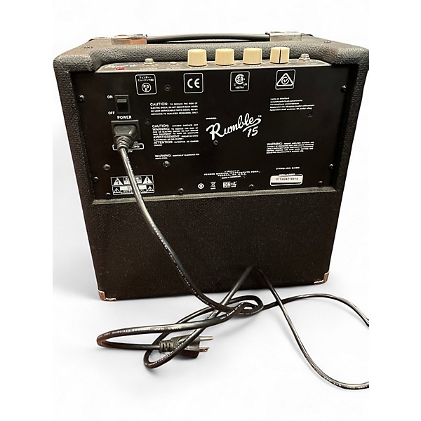 Used Fender Rumble 15 15W 1X8 Bass Combo Amp