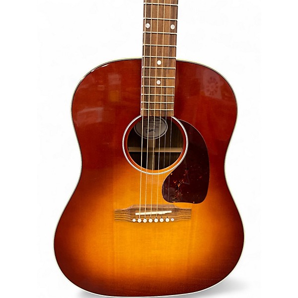 Used 2025 Gibson J45 Studio Rosewood Cherry Sunburst Acoustic Electric Guitar